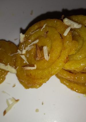 A picture of Paneer jalebi.