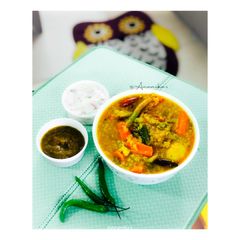 A picture of Moong Dal Khichdi.