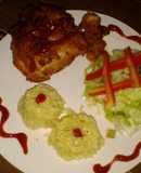 Pollo marinado
