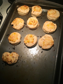 A picture of Orange biscuits.