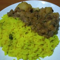 A picture of Tumeric Rice.