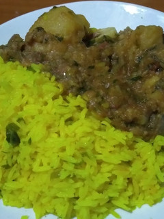 A picture of Tumeric Rice.