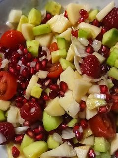 Una foto de Ensalada de otoño