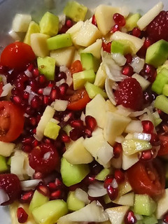 Una foto de Ensalada de otoño