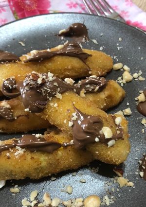 Φωτογραφία της συνταγής Pisang Goreng - τηγανητές μπανάνες