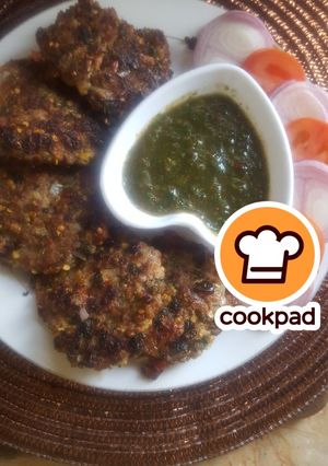 A picture of Chapli Kabab.