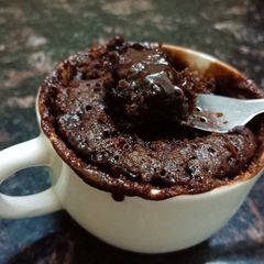 A picture of Chocolava mug cake.