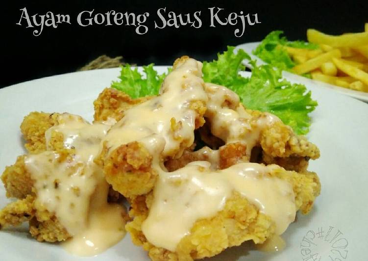  Resep  Ayam  Goreng Saus Keju  oleh KikyNovia Cookpad