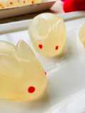 Crystal Bunny Yuzu Mooncake (金柚玉兔月餅)