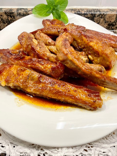 Una foto de Costillas asadas al Moscatel