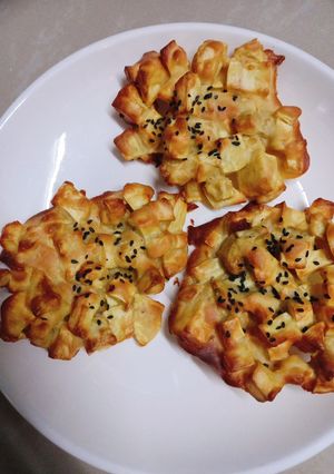 Hình của món Khoai lang nướng.