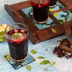عصير كركديه بالقرفة-レシピのメイン写真