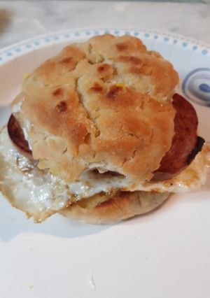 A picture of Refried Biscuit Sandwich.