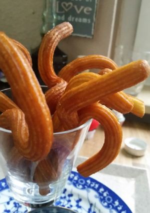 Φωτογραφία της συνταγής Churros-Τσούρος Ισπανική λιχουδιά