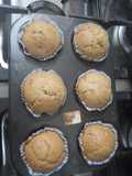 Muffins de Mantequilla de Maní