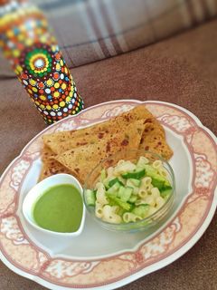 दुधी भोपळा पराठा (dudhi bhopla paratha recipe in marathi) रेसिपी चे मुख्य फोटो