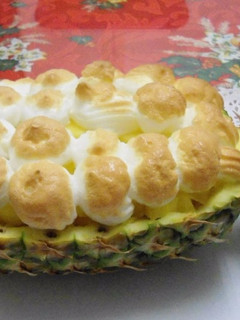 Una foto de Piña rellena