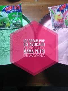 Foto resep Ice Cream Pop Ice Avocado & Doger