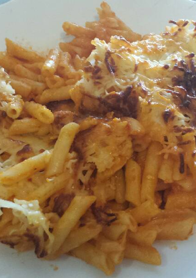 Una foto de Macarrones con pollo