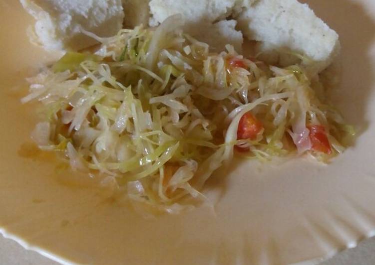 How to Make Homemade Cabbage recipe