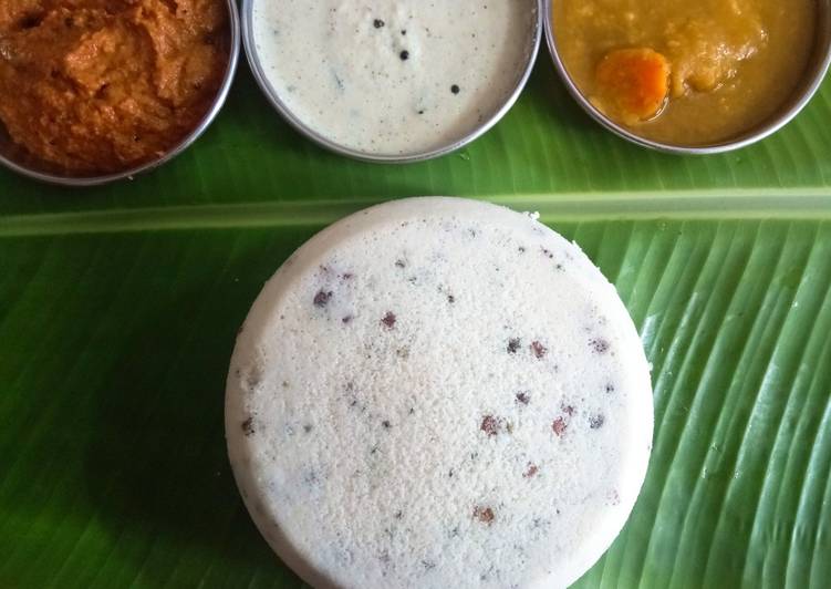 Recipe of Super Quick Homemade Kanchipuram idli