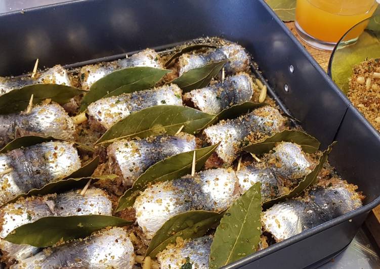 Steps to Make Fatto in casa Sarde a beccafico