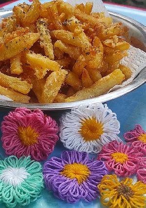 Foto resep Kentang Goreng Ala Cafe ⭐⭐⭐⭐⭐