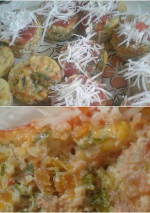 Foto resep Omelet Panggang