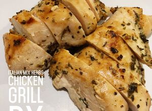 Foto resep Italian Mix Herbs Chicken Grill (Menu diet dan enak)