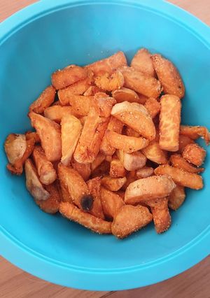 A picture of Seasoned Sweet Potato Fries.