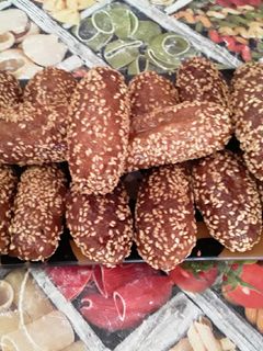 صورة لوصفة صبيعات العروسة بالجلجلان ومعسلة