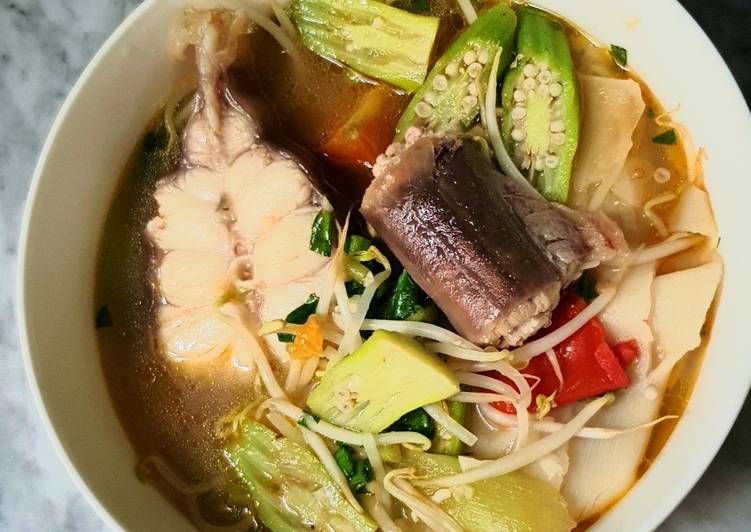 Cách Làm Món Canh chua măng cá nhám của Nguyễn Tuấn Kiệt - Cookpad