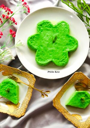 Foto resep Bingka Telur Pandan