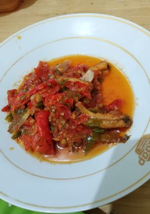 Foto resep Ikan Asin Balado