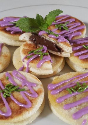 Foto resep Roti Bakar Coklat Taro
