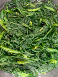簡易燙青菜 的食譜成品照片