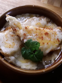 A picture of Sig's Onion soup with Brandy, #myfavouriterecipes.
