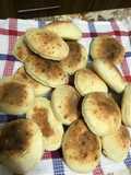 خبز عربي او البطبوط المغربي الميني