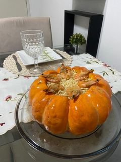 Foto de Camarão na moranga