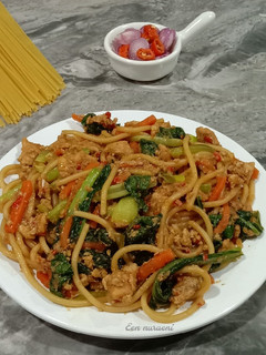 Foto resep Mie Tek Tek Spaghetti