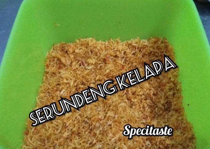 Resep: Serundeng kelapa Menu Enak