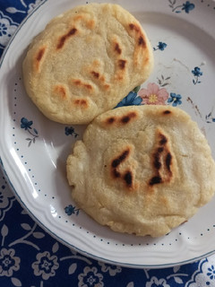 Una foto de Arepas