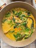 Gulai Ceciwis/ceriwis/baby kol/ sawi kecil Udang Ebi Bumbu Mandailing