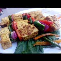 A picture of Tofu Kebab.