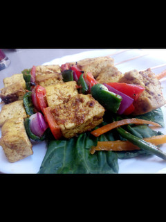 A picture of Tofu Kebab.