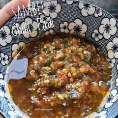 A picture of Sambel Chilli Padi.
