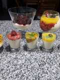 Panna Cotta con frutas