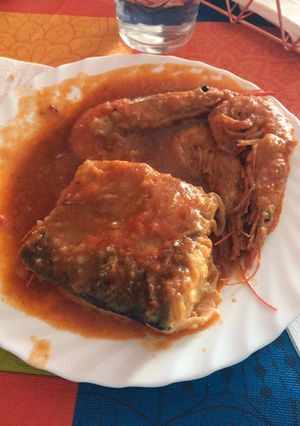 Foto principal de Merluza con gambones