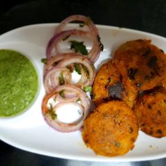 Chatpati Aloo Tikki A picture of Chatpati Aloo Tikki.