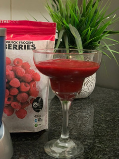 A picture of Simple Raspberry Smoothie.